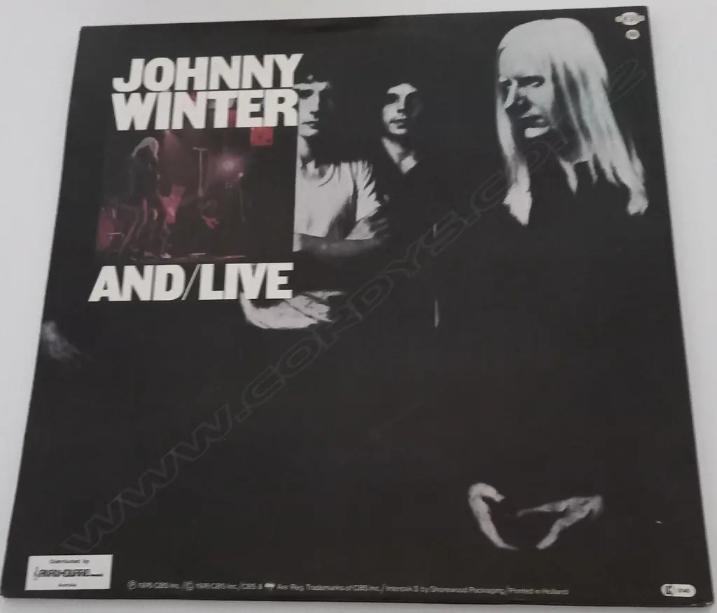 Johnny Winter, And/Live (Double album) Image 1++